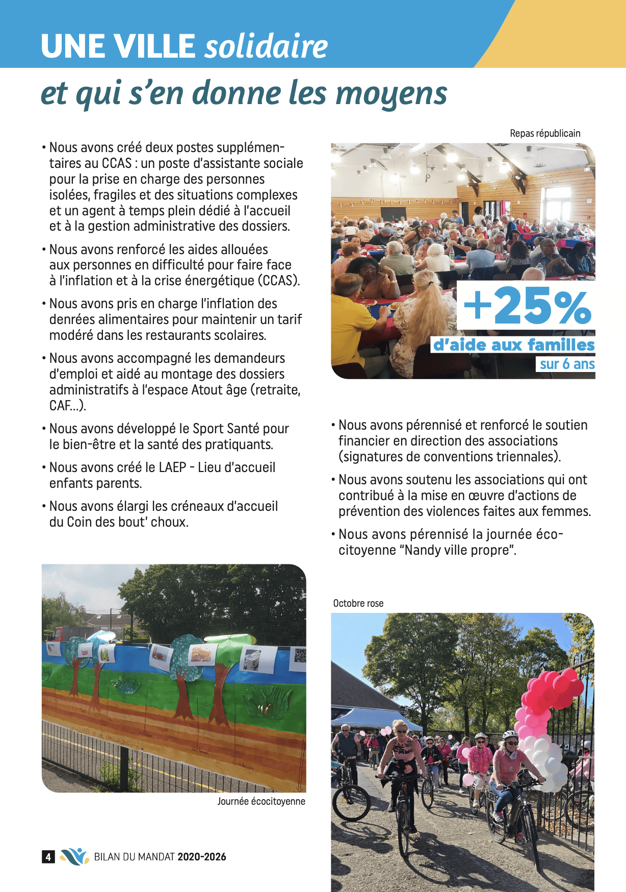 Bilan du mandat 2020-2026 - Page 4